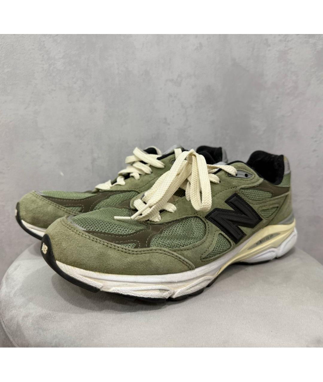 NEW BALANCE Хаки низкие кроссовки / кеды, фото 4