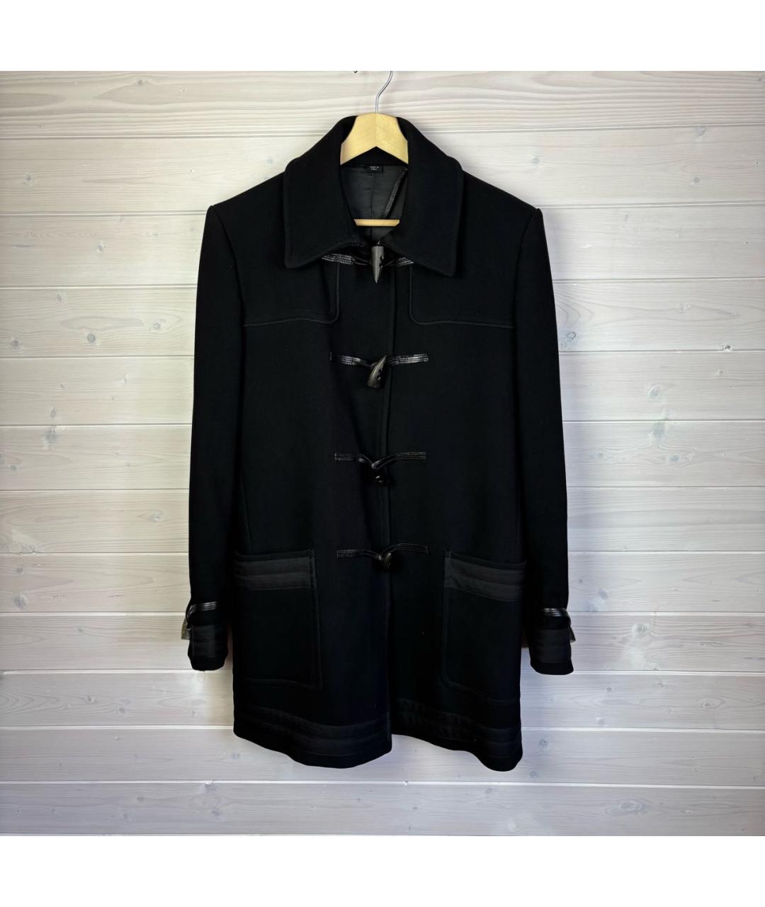 VIKTOR & ROLF Черное шерстяное пальто, фото 6