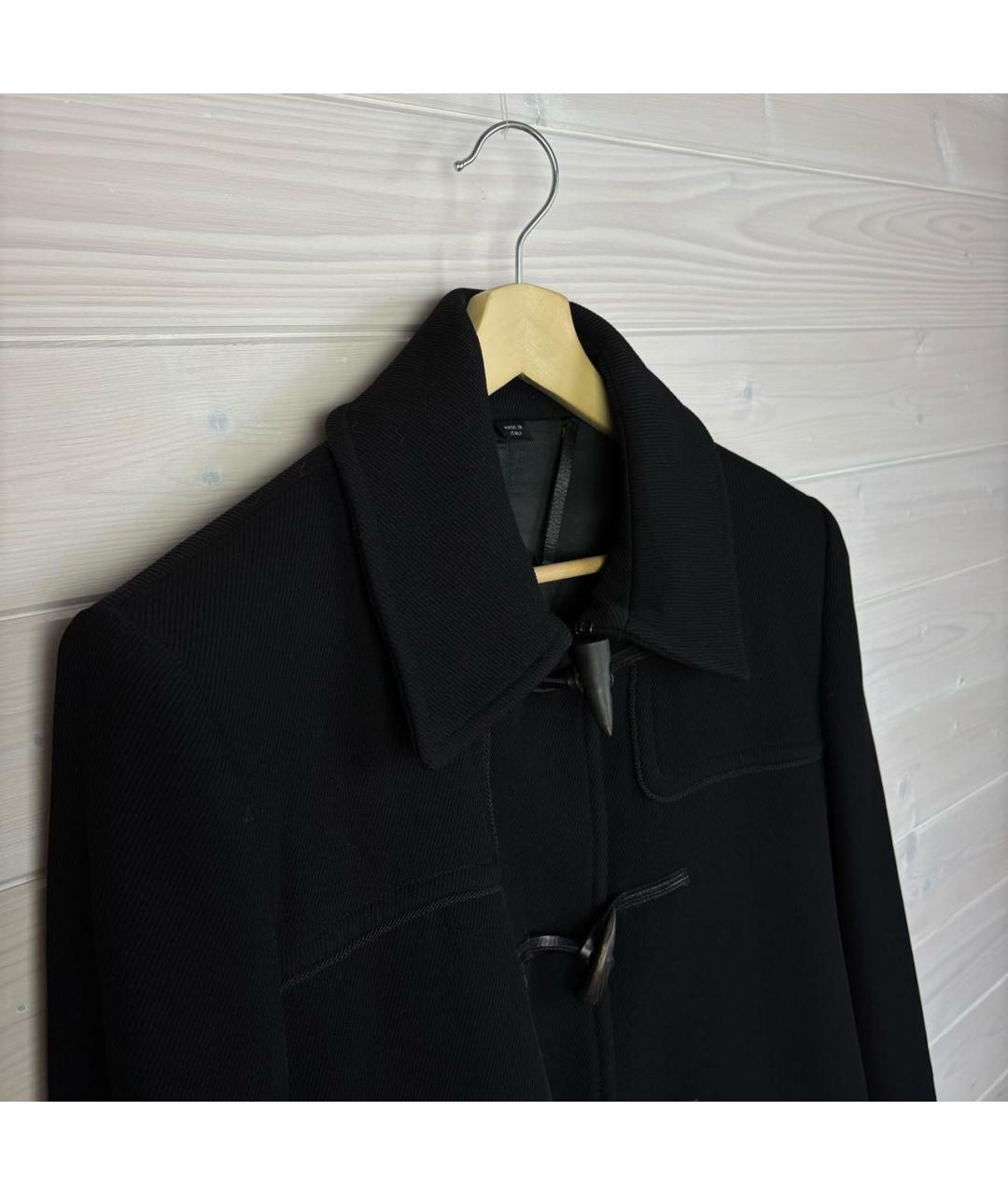 VIKTOR & ROLF Черное шерстяное пальто, фото 2