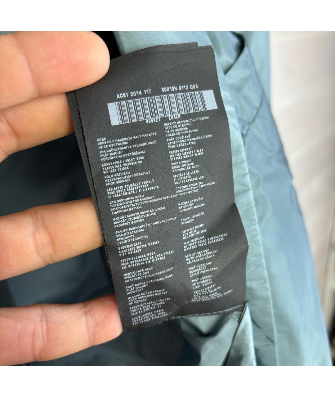 PRADA Голубой синтетический пиджак, фото 6