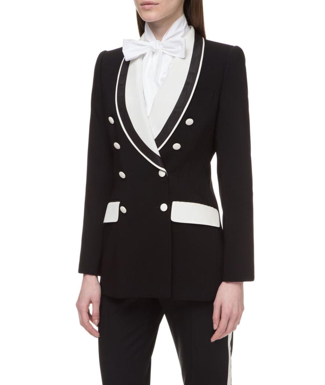 DOLCE&GABBANA Черный костюм с брюками, фото 3