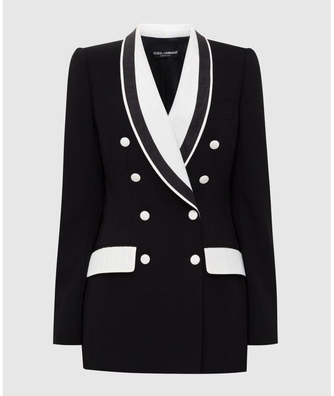 DOLCE&GABBANA Черный костюм с брюками, фото 5