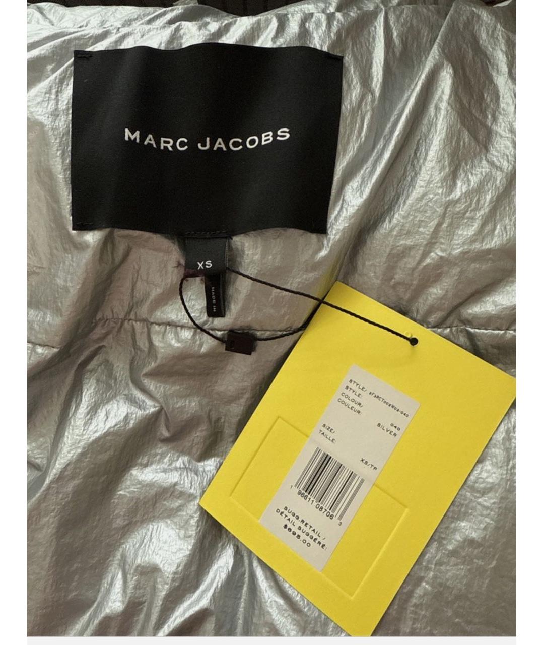 MARC JACOBS Серебрянный жилет, фото 3