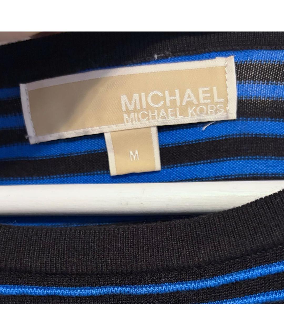 MICHAEL MICHAEL KORS Синее повседневное платье, фото 4