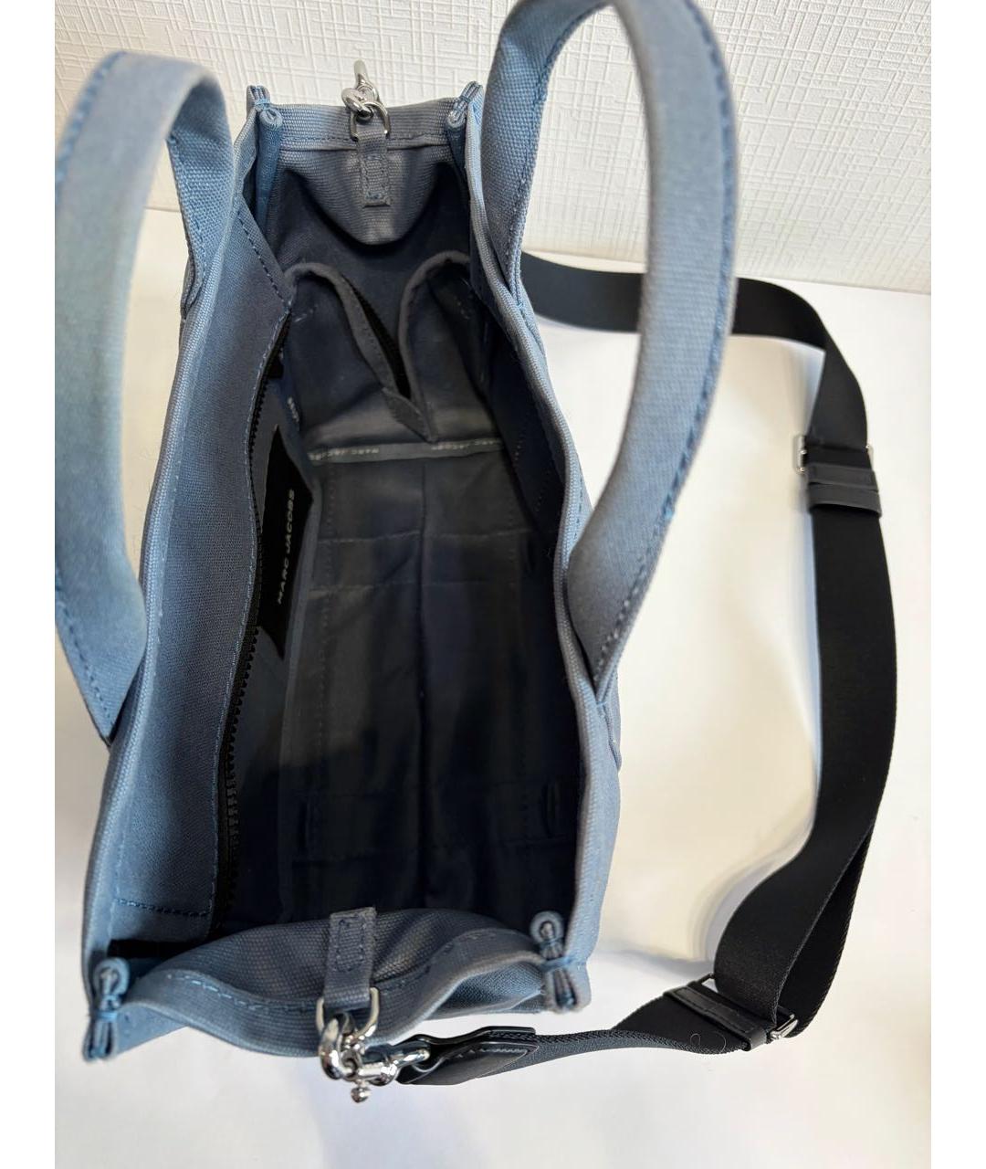 MARC JACOBS Синяя сумка тоут, фото 3