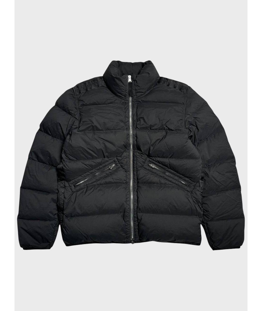 STONE ISLAND Черный пуховик, фото 6