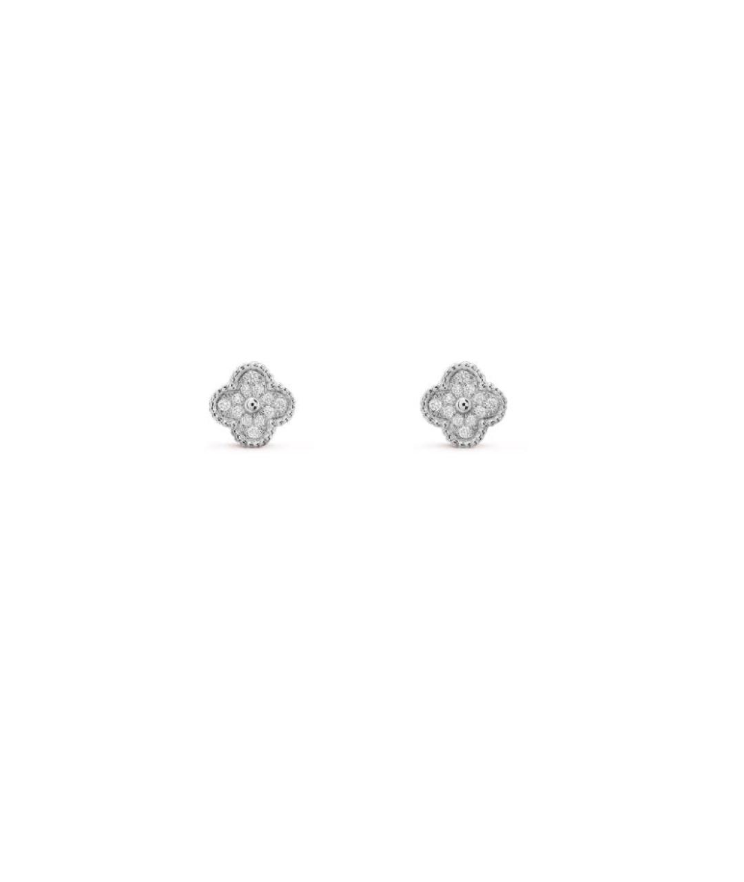 VAN CLEEF & ARPELS Серьги из белого золота, фото 4