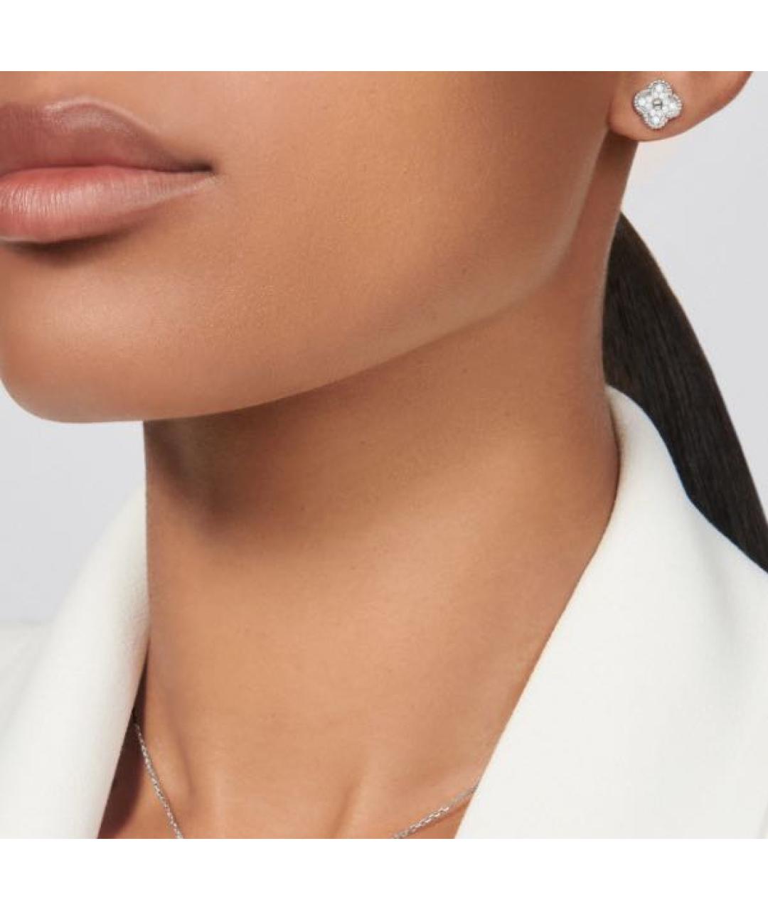 VAN CLEEF & ARPELS Серьги из белого золота, фото 3