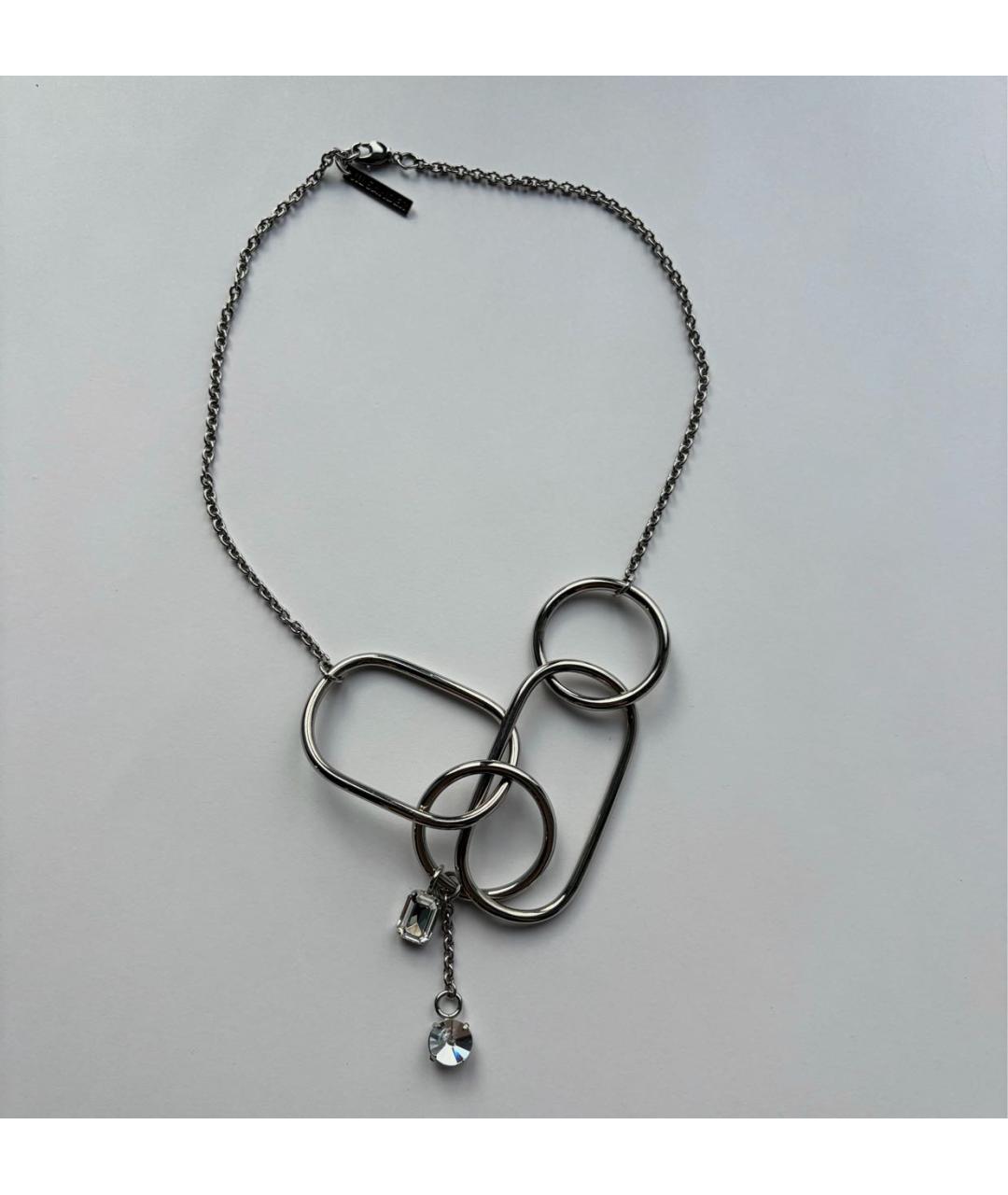 JIL SANDER Серебряное колье, фото 5