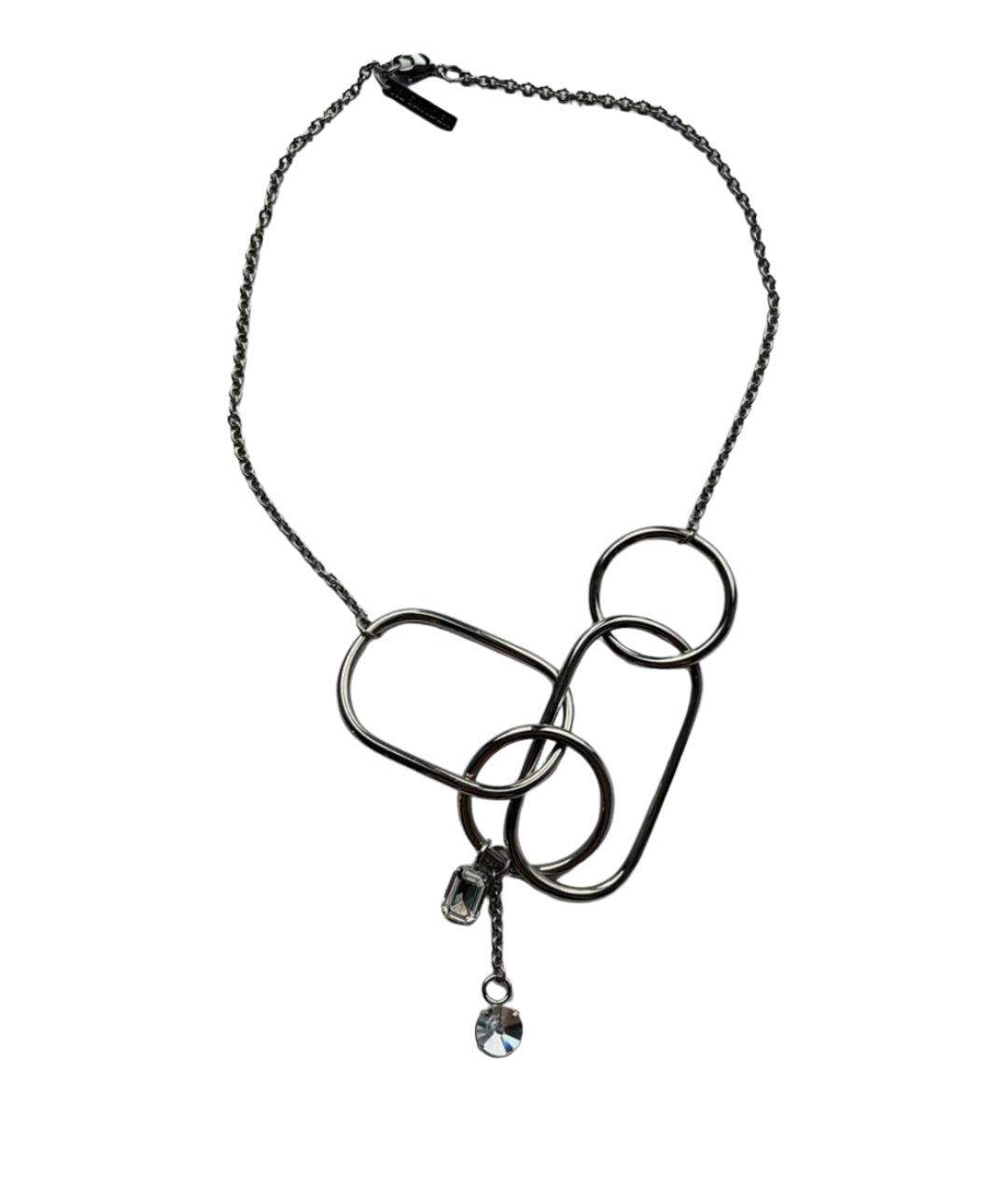 JIL SANDER Серебряное колье, фото 1