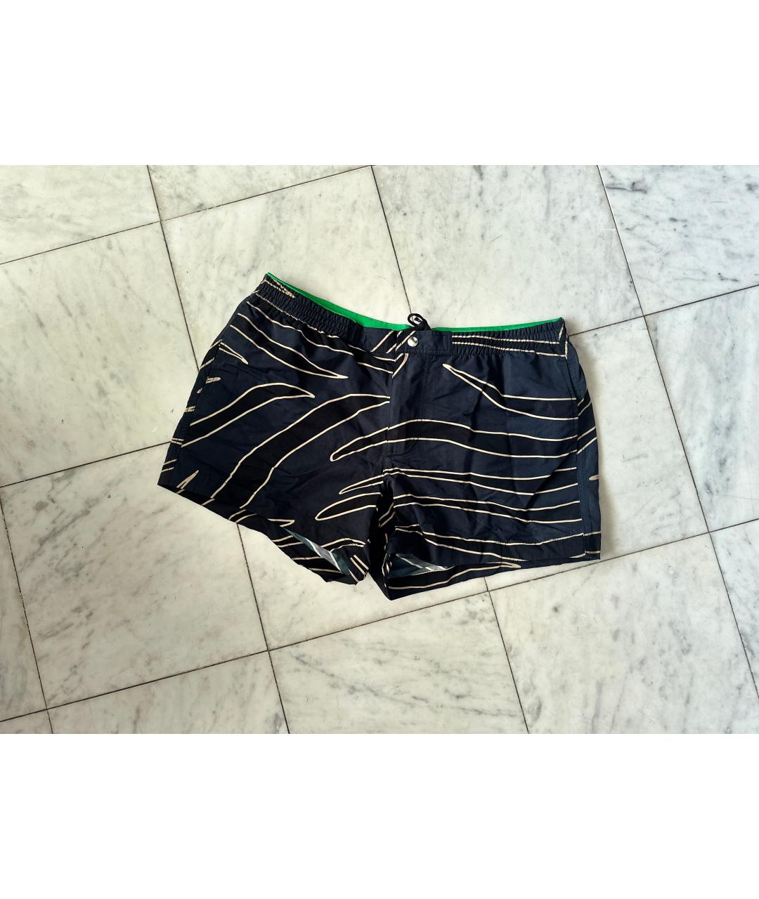 BOTTEGA VENETA Черные полиамидовые шорты, фото 7