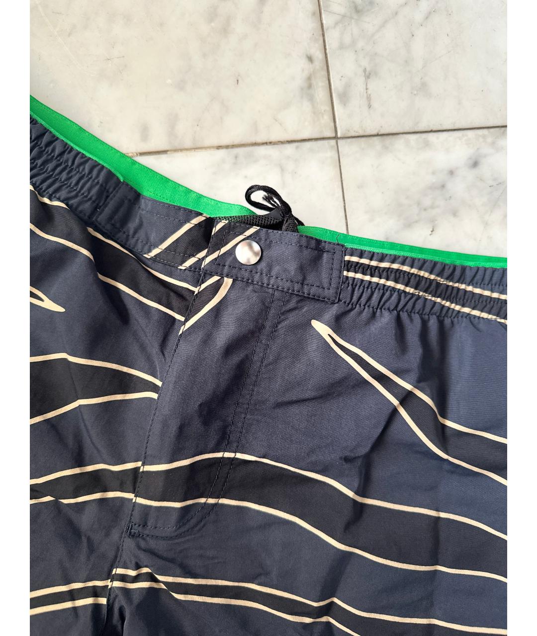 BOTTEGA VENETA Черные полиамидовые шорты, фото 2