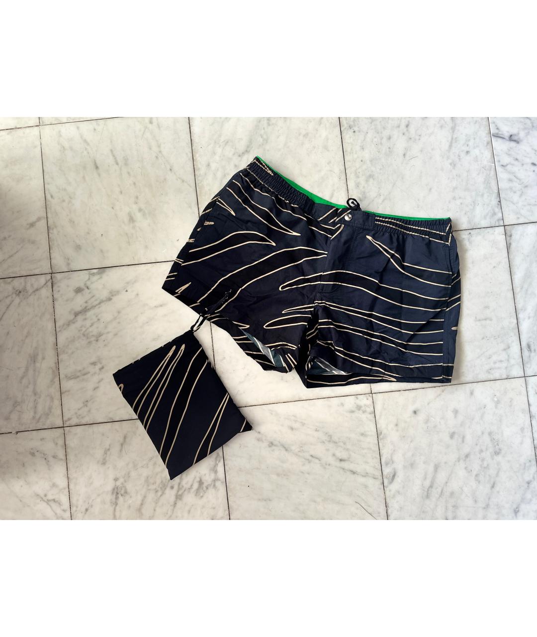 BOTTEGA VENETA Черные полиамидовые шорты, фото 5