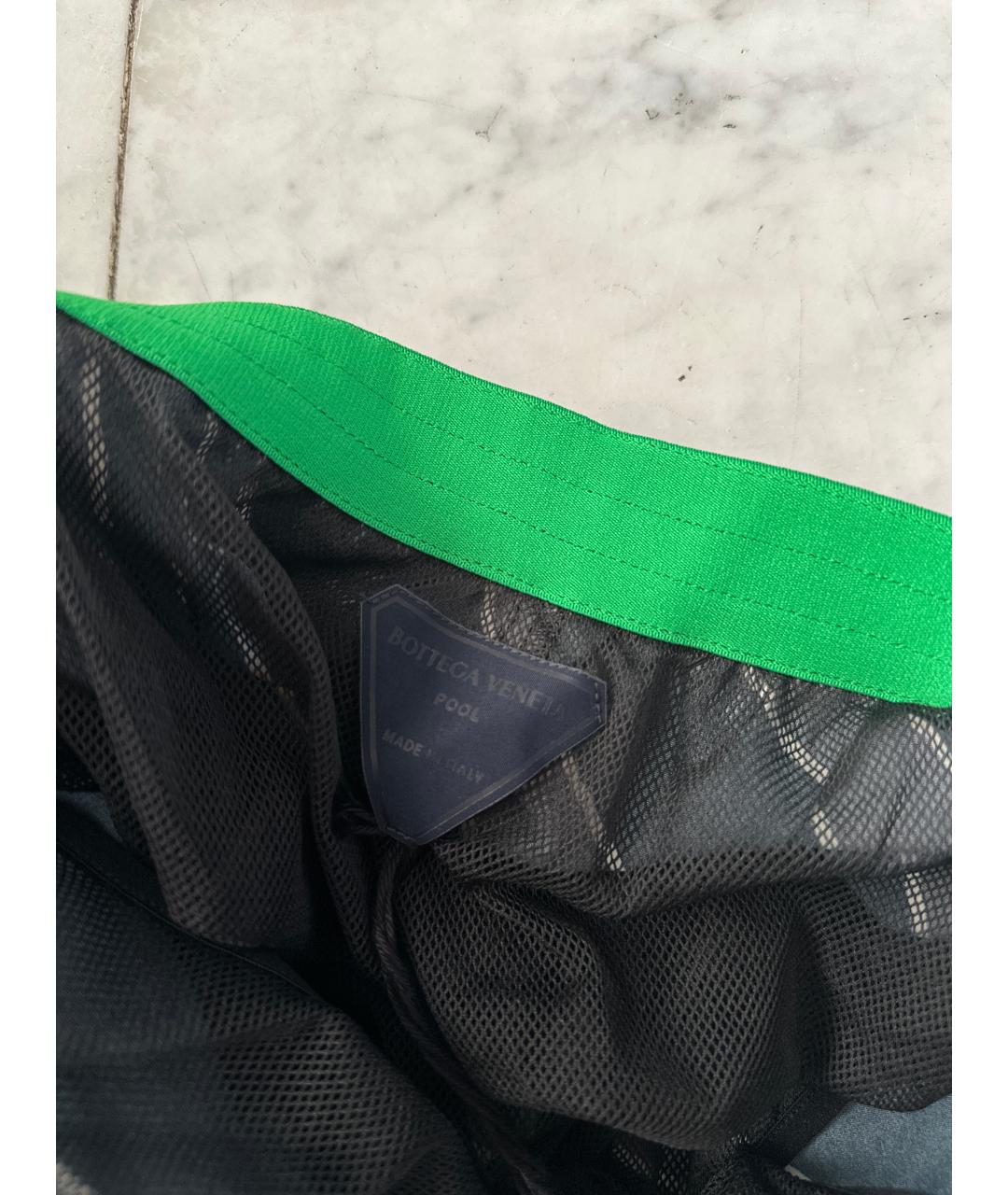 BOTTEGA VENETA Черные полиамидовые шорты, фото 4
