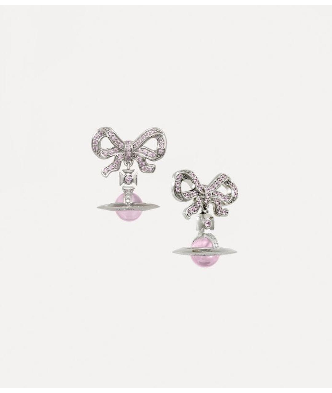 VIVIENNE WESTWOOD Серебряные латунные серьги, фото 5