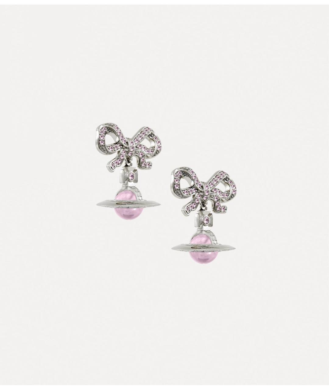 VIVIENNE WESTWOOD Серебряные латунные серьги, фото 3
