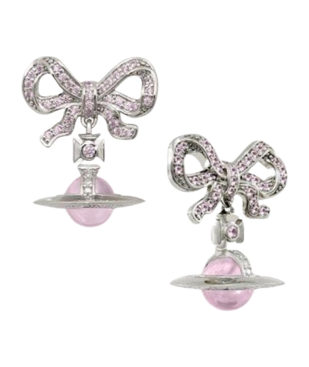 VIVIENNE WESTWOOD Серебряные латунные серьги, фото 1