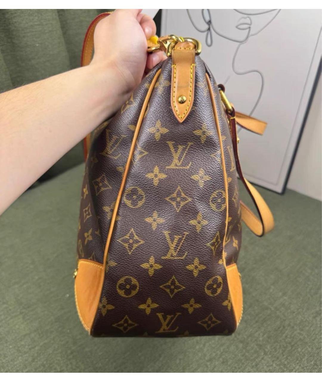 LOUIS VUITTON Коричневая сумка через плечо, фото 5