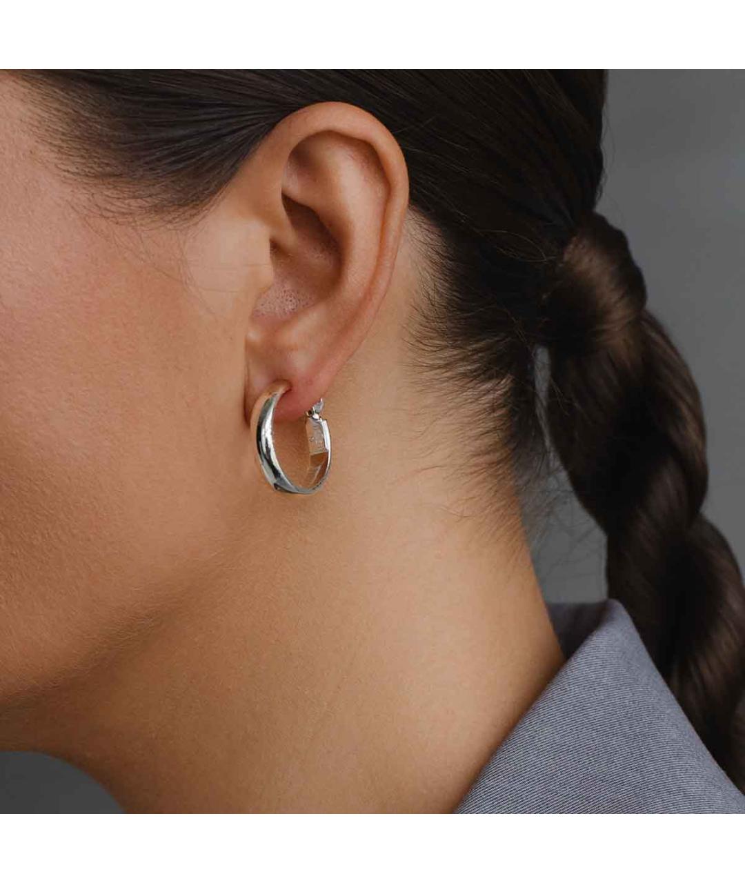 MONET Серебряные металлические клипсы, фото 3