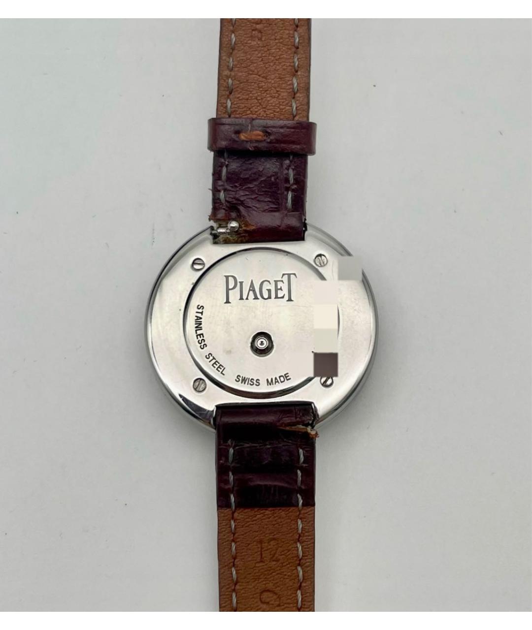 PIAGET Белые металлические часы, фото 4