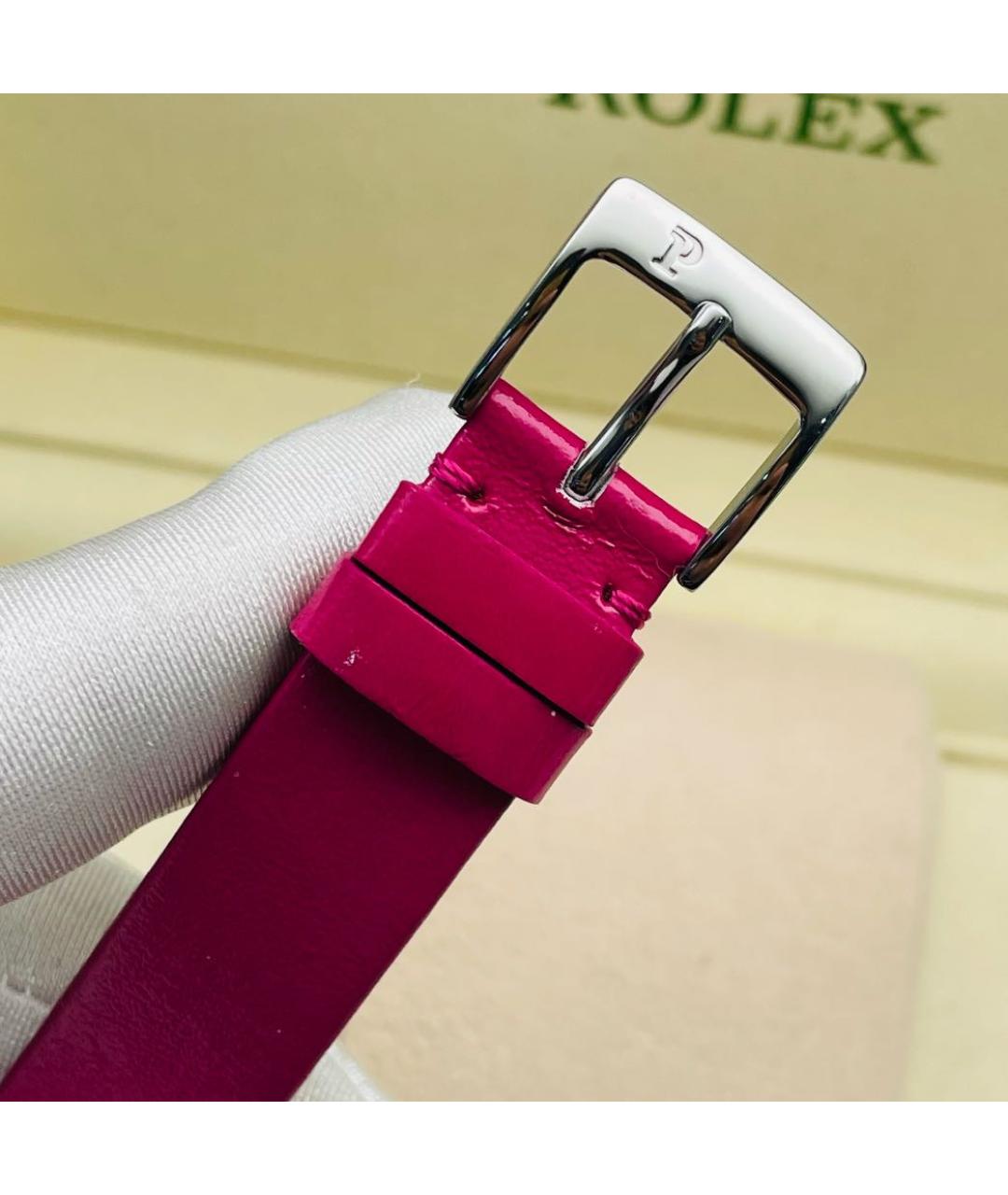 PIAGET Коралловые часы из белого золота, фото 5