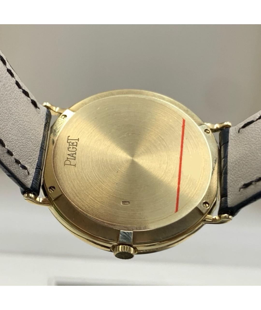 PIAGET Белые часы из желтого золота, фото 4