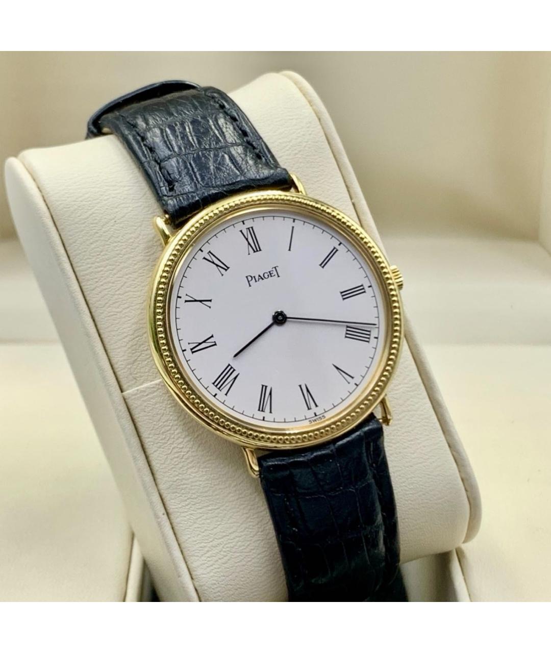 PIAGET Белые часы из желтого золота, фото 2