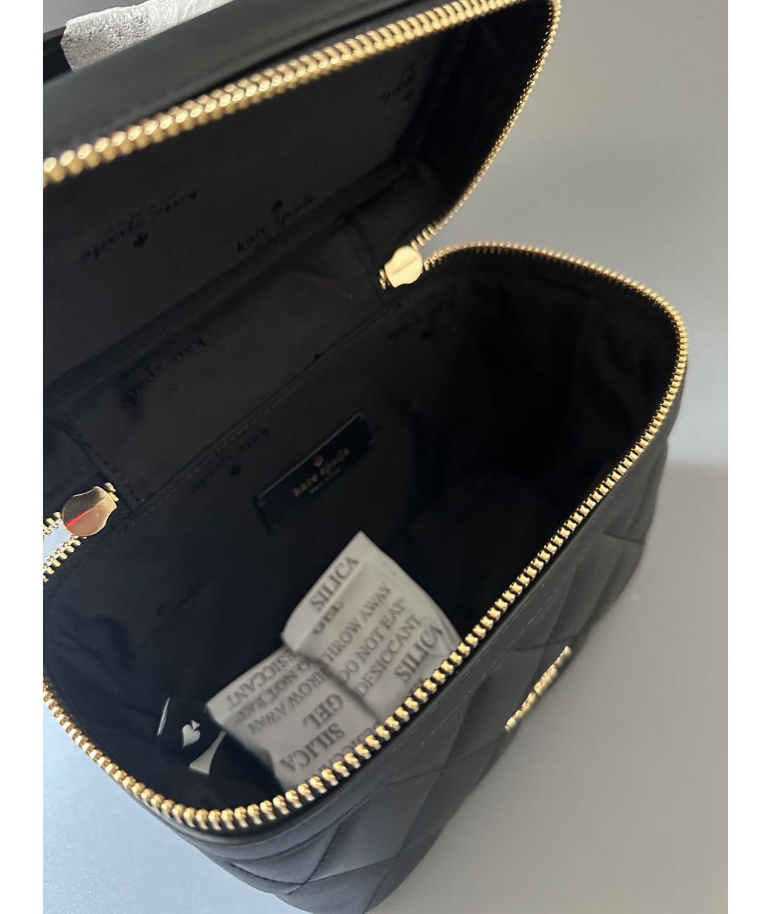 KATE SPADE Черная кожаная сумка через плечо, фото 5