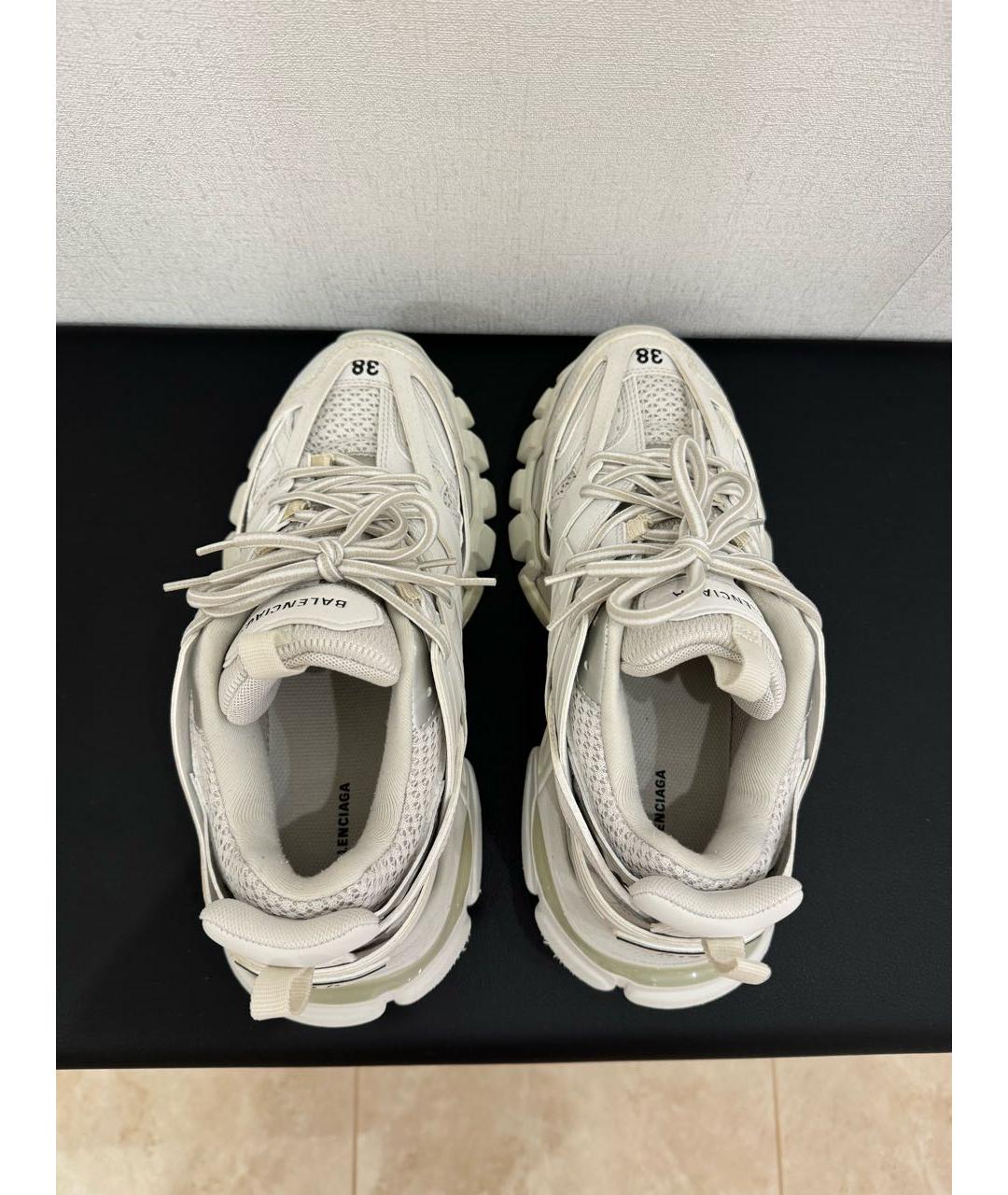 BALENCIAGA Белые кроссовки, фото 3