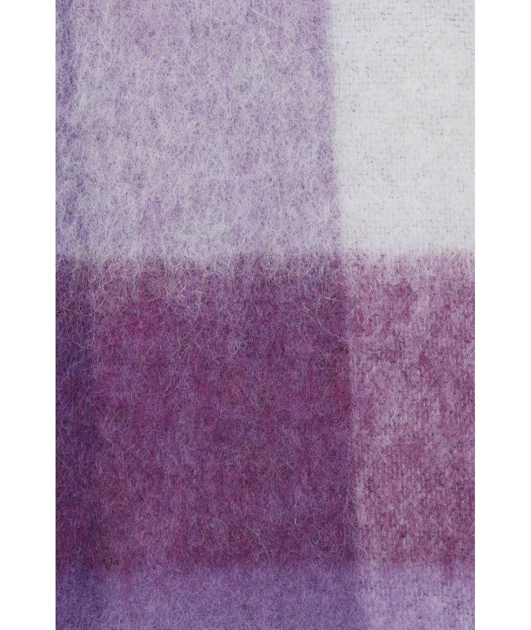 ACNE STUDIOS Фиолетовый шарф, фото 4