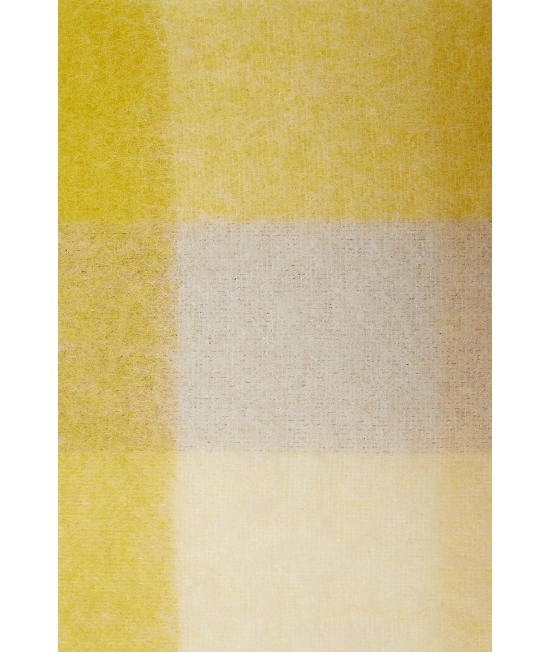 ACNE STUDIOS Желтый шарф, фото 4