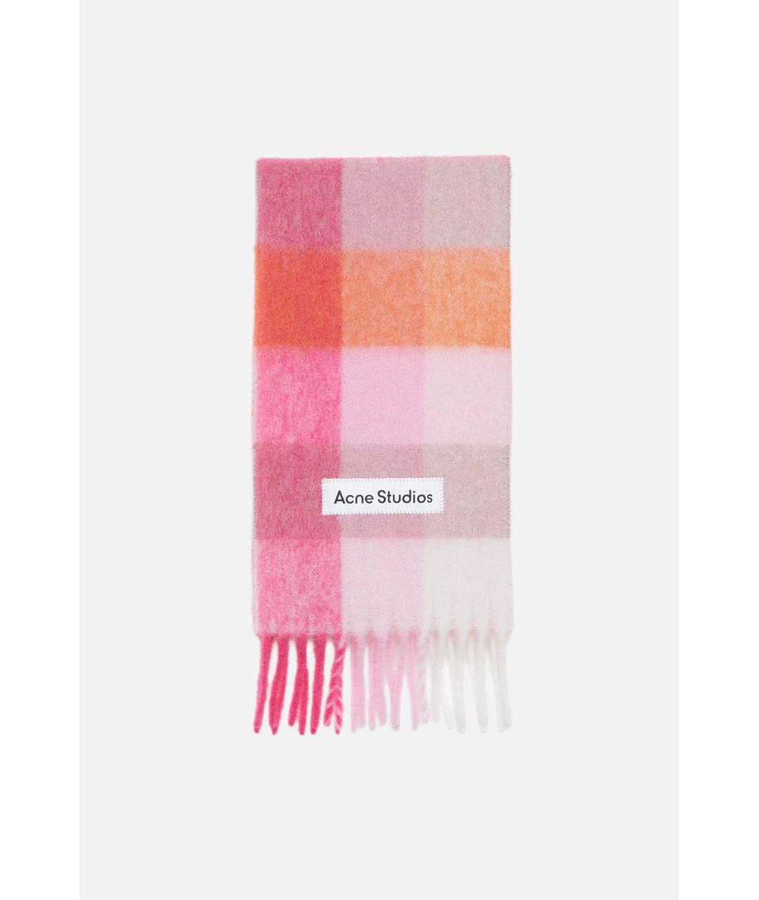 ACNE STUDIOS Розовый шарф, фото 5
