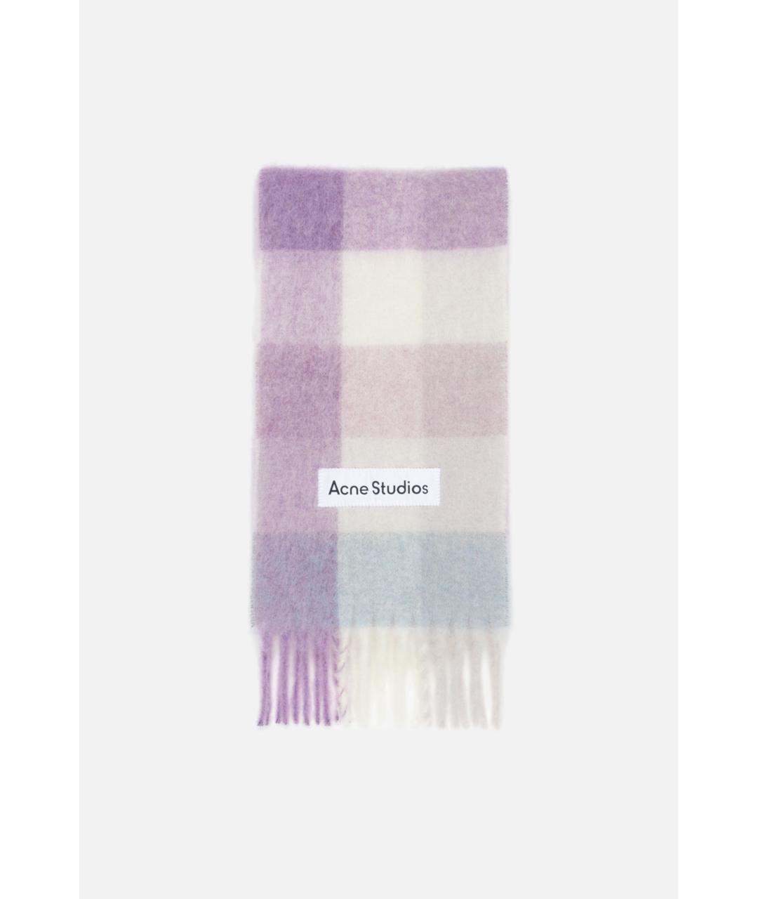 ACNE STUDIOS Фуксия шарф, фото 4