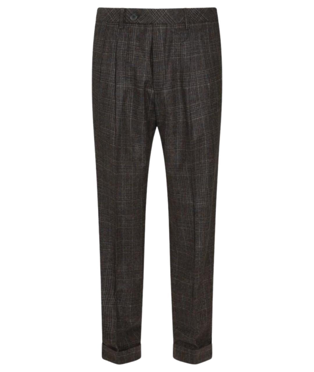 GTA IL PANTALONE Мульти шерстяные повседневные брюки, фото 1