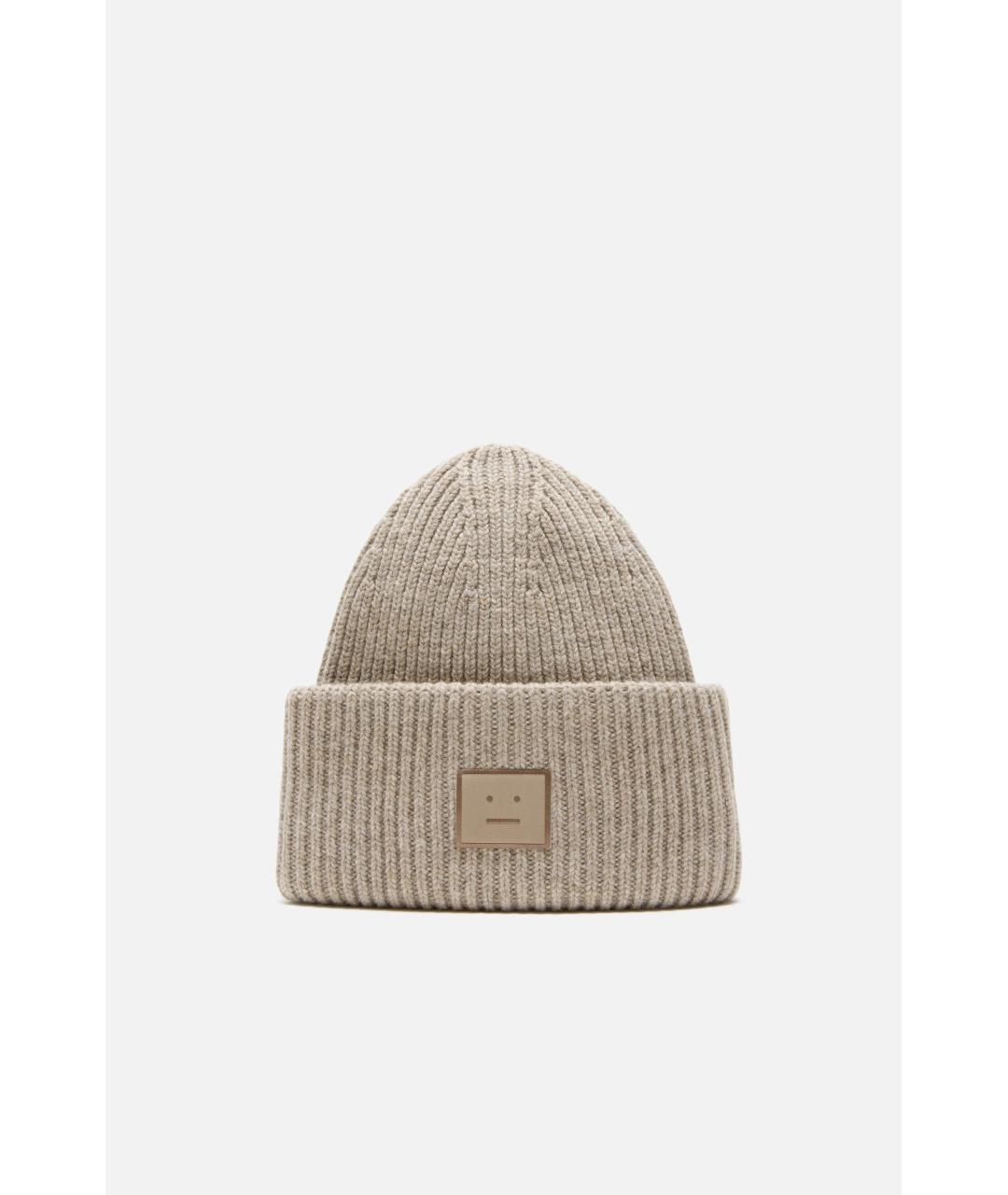 ACNE STUDIOS Бежевая шапка, фото 3