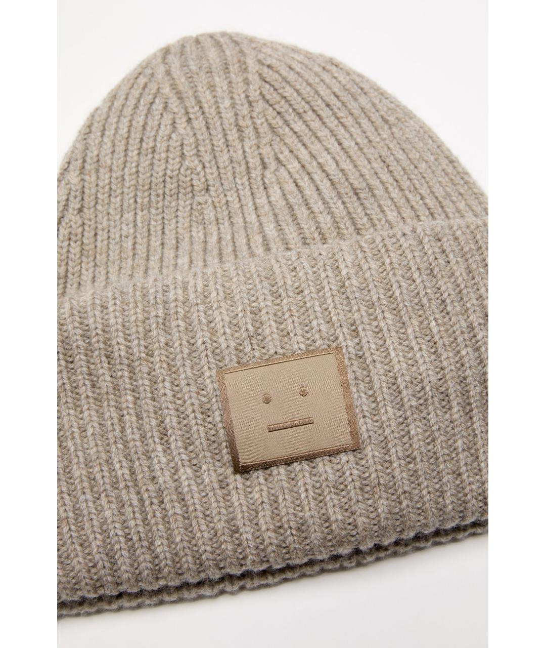 ACNE STUDIOS Бежевая шапка, фото 2