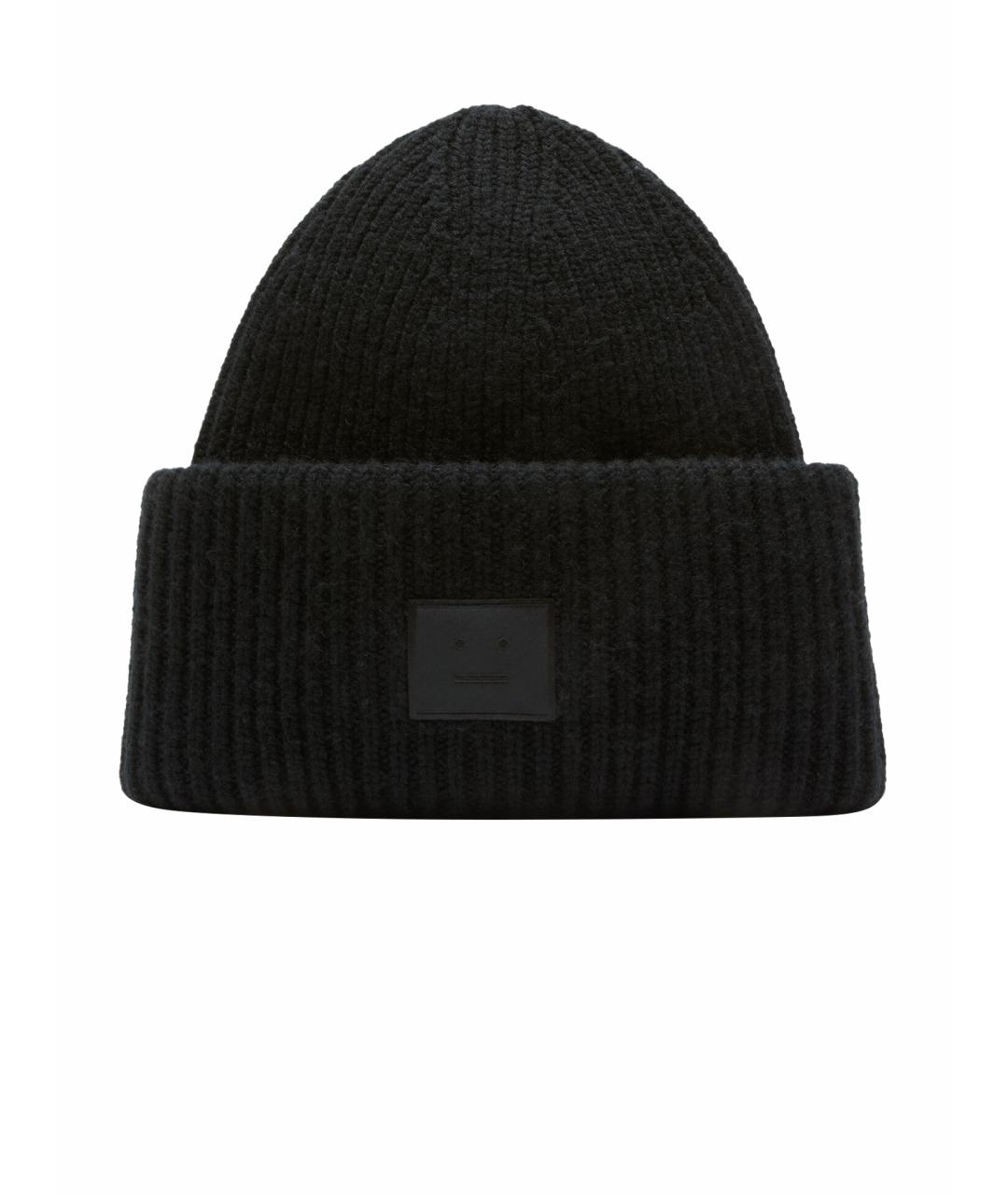 ACNE STUDIOS Черная шапка, фото 1
