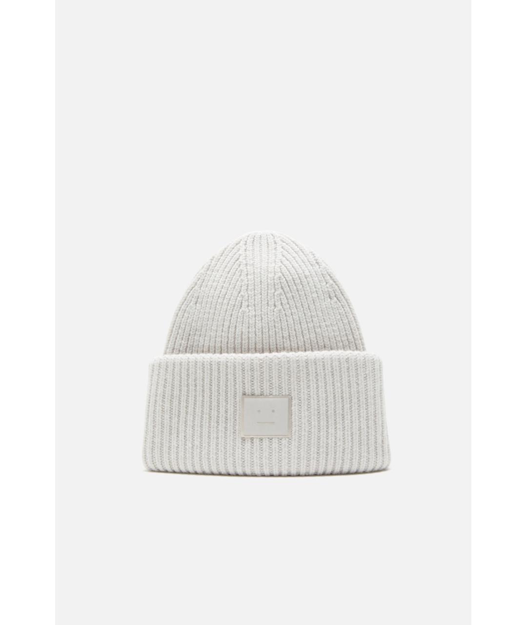 ACNE STUDIOS Белая шапка, фото 4