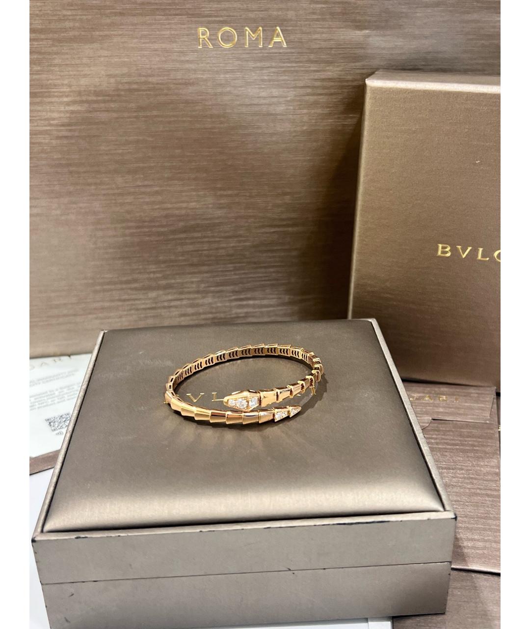 BVLGARI Золотой браслет из розового золота, фото 4