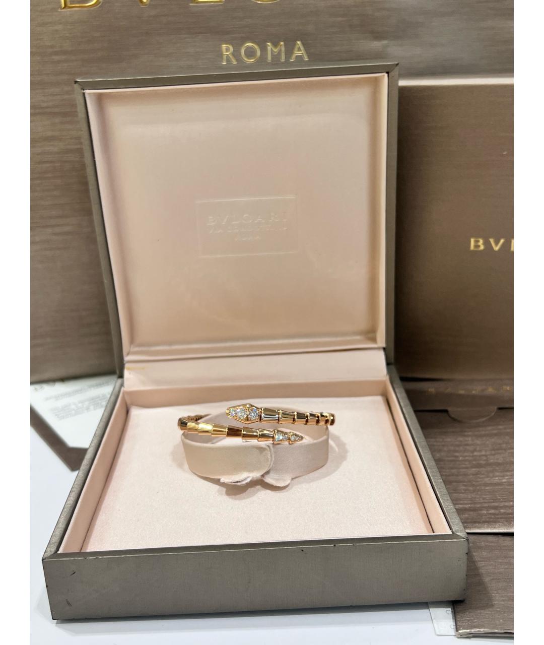 BVLGARI Золотой браслет из розового золота, фото 2