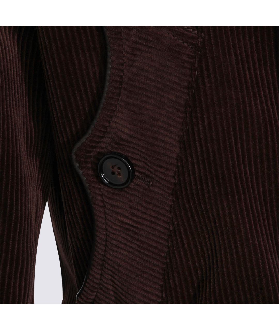 BURBERRY Коричневый хлопковый тренч / плащ, фото 5