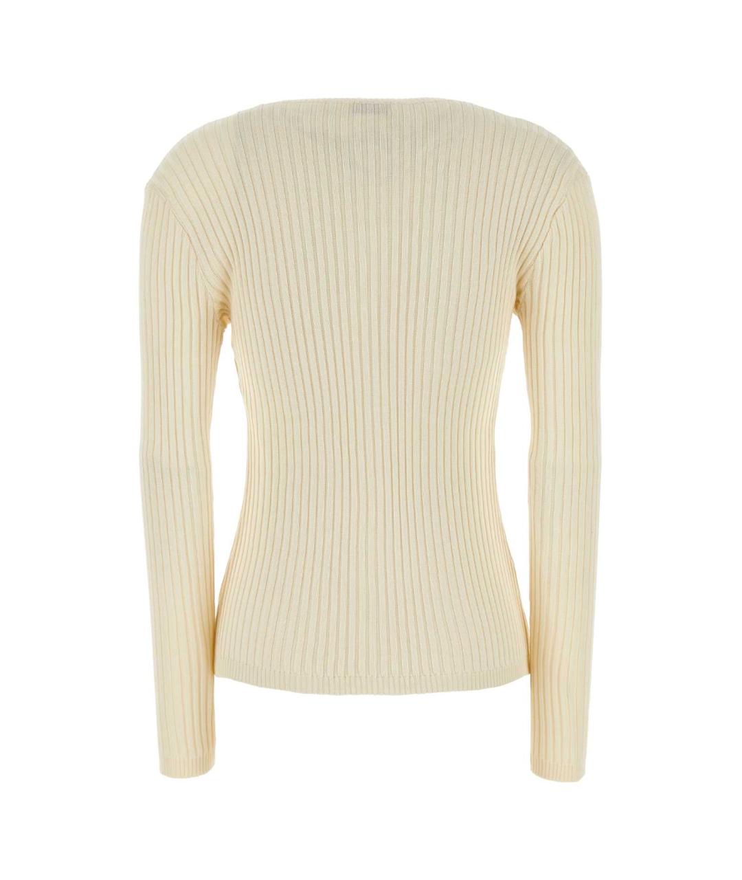 MAGDA BUTRYM Бежевый хлопковый кардиган, фото 2