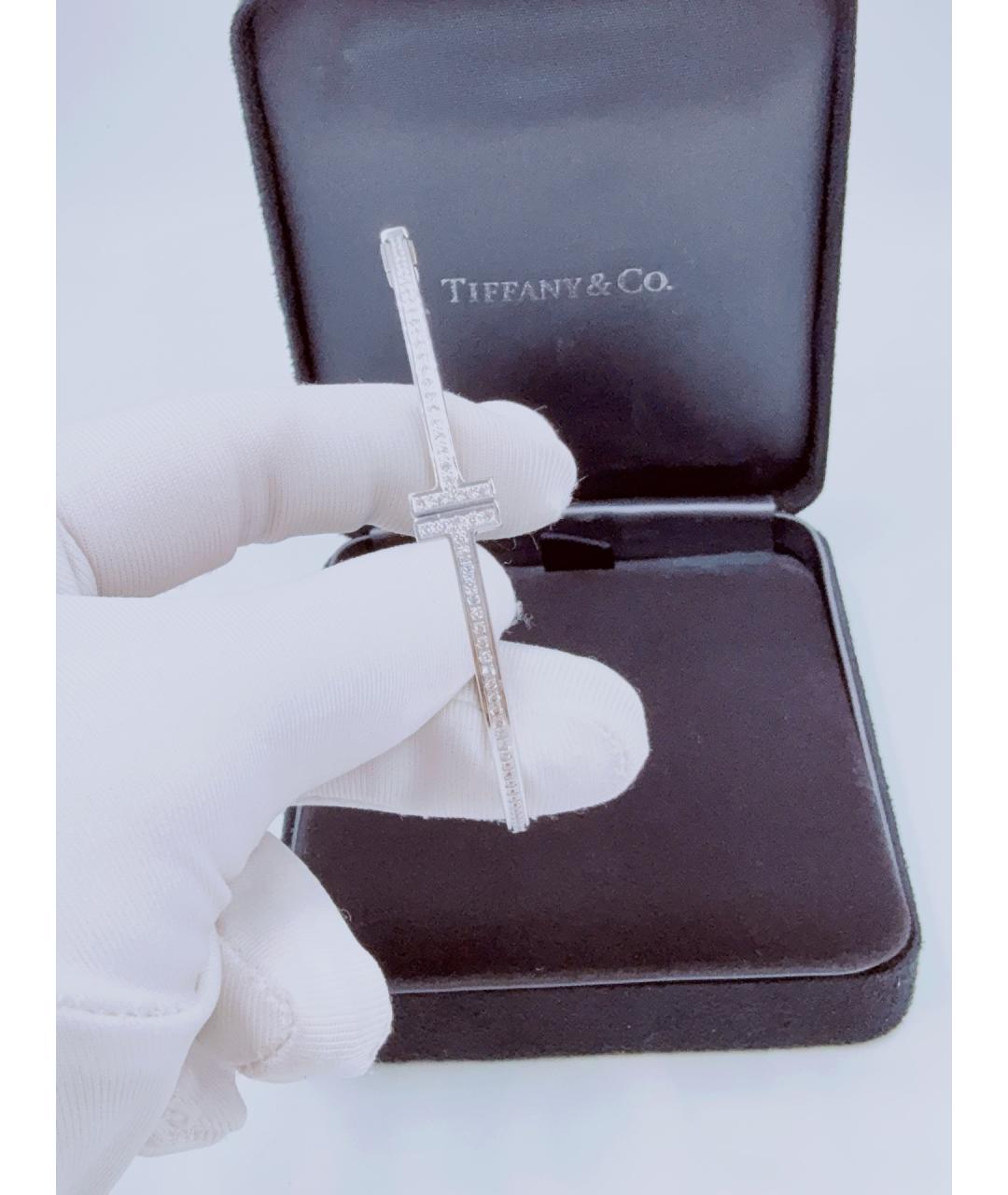 TIFFANY&CO Серебрянный браслет из белого золота, фото 5