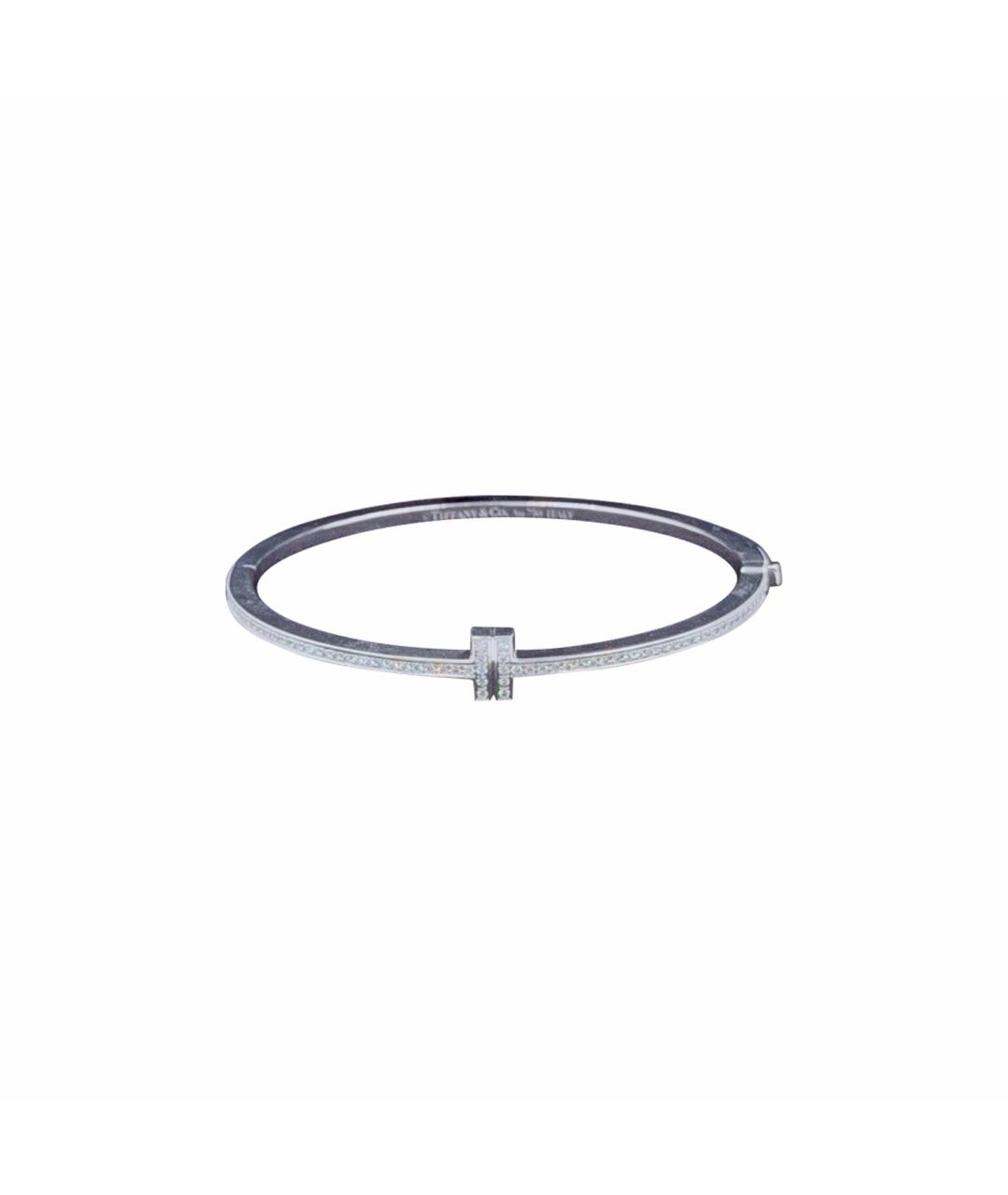 TIFFANY&CO Серебрянный браслет из белого золота, фото 1