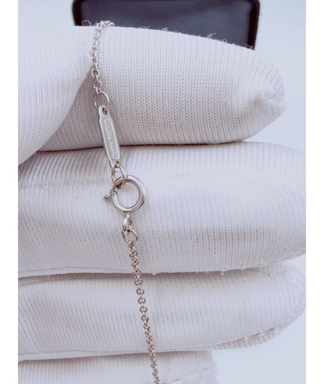 TIFFANY&CO Серебряное колье из белого золота, фото 7