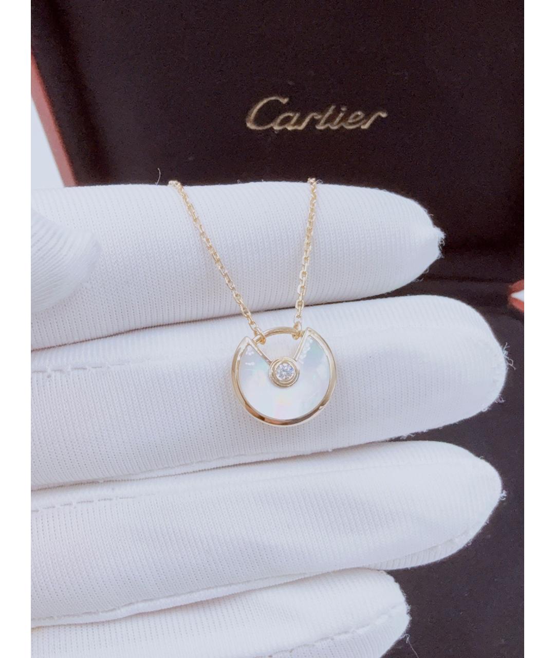 CARTIER Золотое колье из желтого золота, фото 2