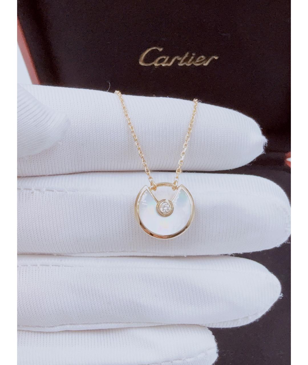CARTIER Золотое колье из желтого золота, фото 9