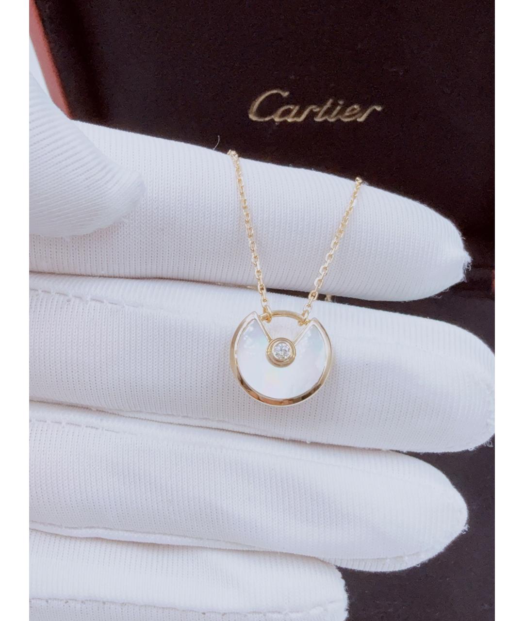 CARTIER Золотое колье из желтого золота, фото 3