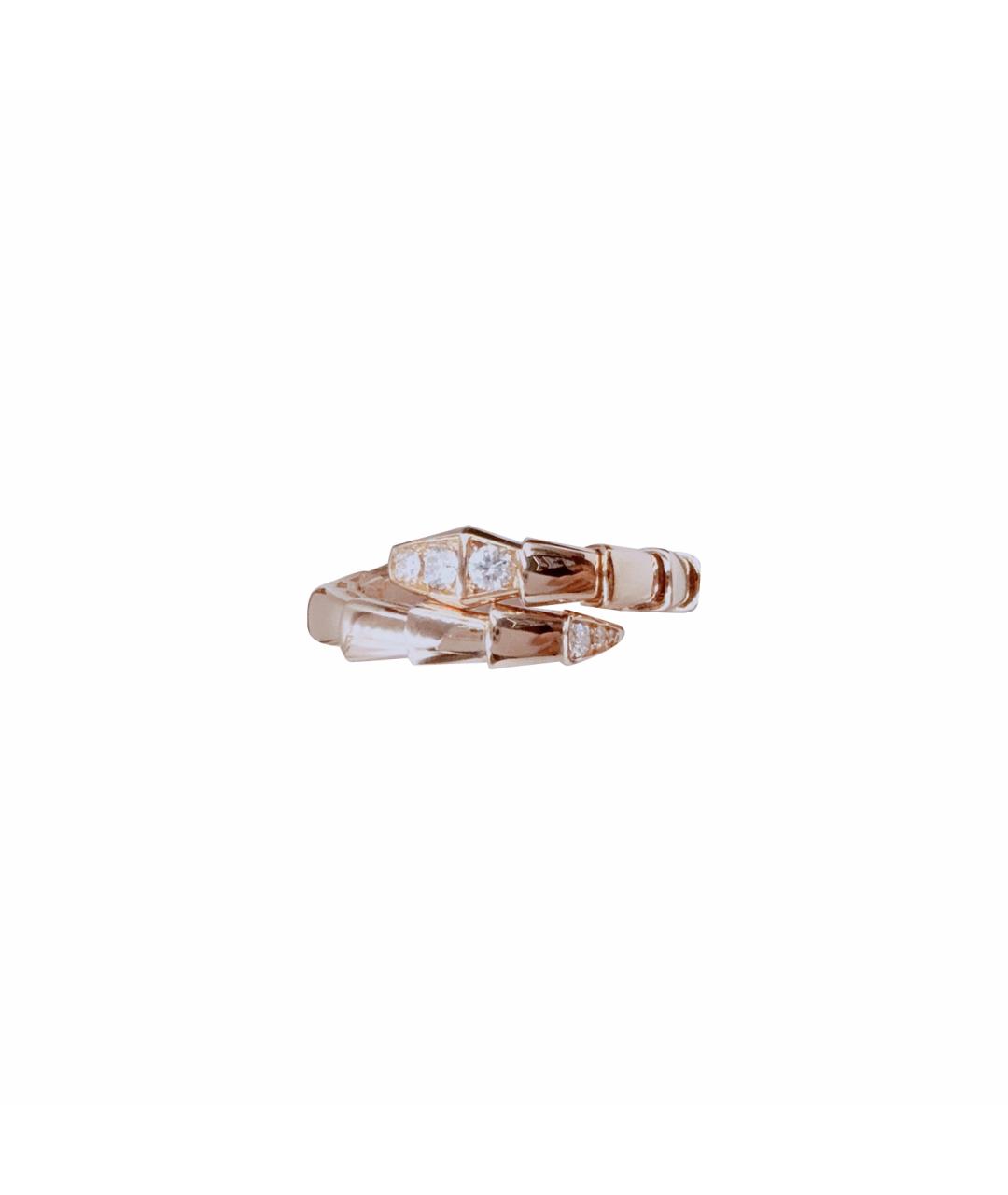BVLGARI Золотое кольцо из розового золота, фото 1