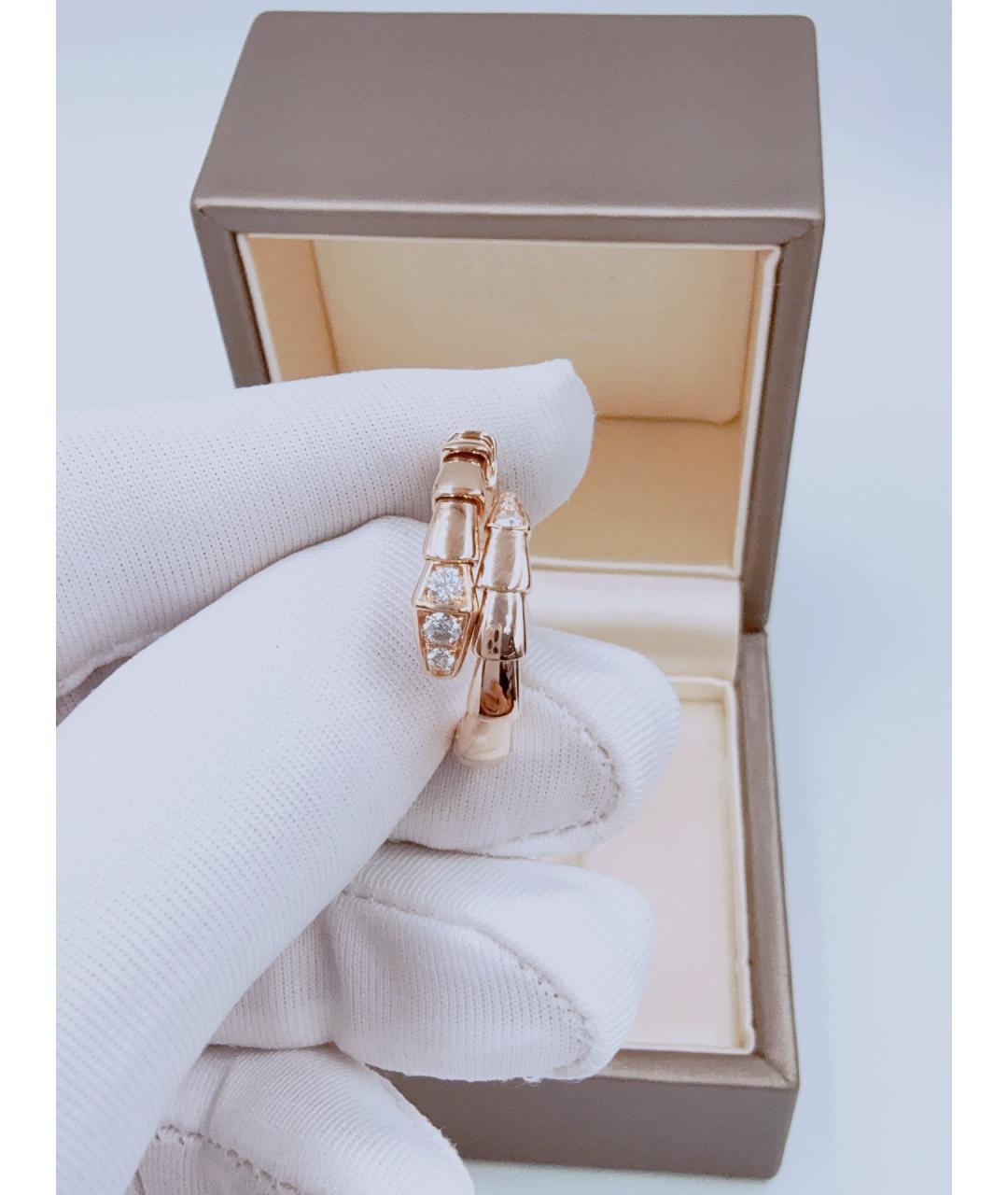 BVLGARI Золотое кольцо из розового золота, фото 9